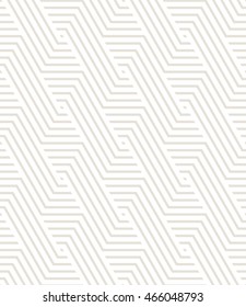 Vector seamless pattern. Repeating stylish texture. Striped monochrome zigzag. Graphic geometric background.
