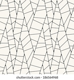Vector seamless pattern. Repeating texture. Smooth grid