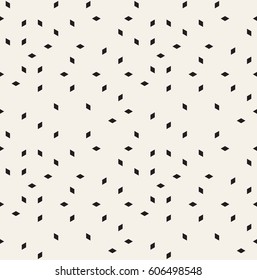 Vector seamless pattern. Repeating texture with rhombuses. Simple graphic background. Trendy hipster geometric print.
