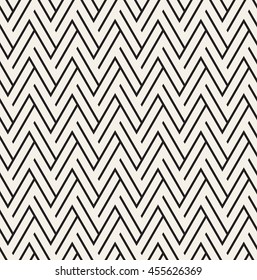 Vector seamless pattern. Repeating zigzag texture. Graphic striped background.