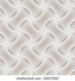 Vector seamless pattern. Reticulate modern stylish texture. Universal repeating geometric tiles
