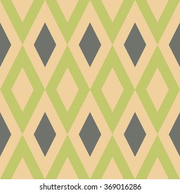 vector seamless pattern with rhombus. abstract geometric print. It can be used for wallpaper, web page background, fabric, textile, paper, postcards. pastel color