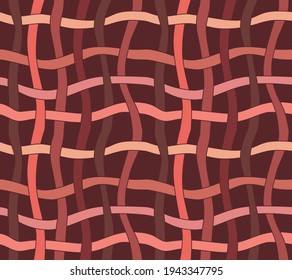 vector seamless pattern of rough gitter in orange colours