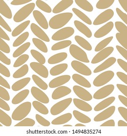 Vector seamless pattern in scandinavian style with hand drawn cute elements. Good for fabric print design, wallpaper, wrapping paper