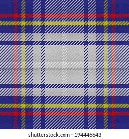 vector seamless pattern Scottish tartan, State of Nevada Plaid