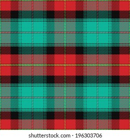 vector seamless pattern Scottish tartan Prince Edward Island Plaid