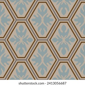 Vector Seamless pattern, Screening Panel Pattern. 