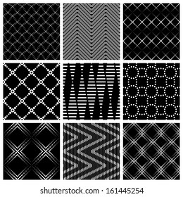 Vector Seamless Pattern Set