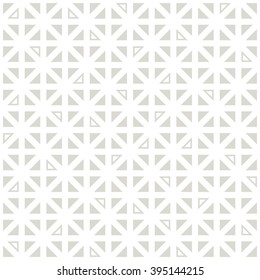 Vector seamless pattern. Simple background with triangles. Geometric abstract texture.