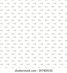 Vector seamless pattern. Simple background with triangles. Geometric abstract texture. Minimalistic hipster swatch.