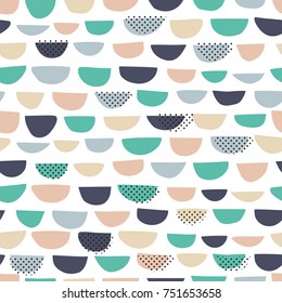 vector seamless pattern, simple hand drawn elements, pastel colors, texture