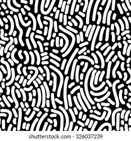 vector seamless pattern with sketch texture