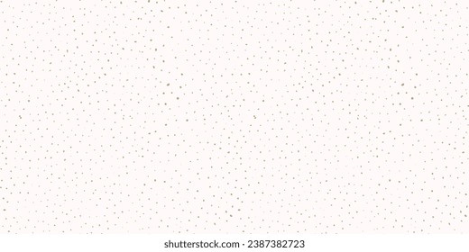 Vector seamless pattern with small hand drawn golden chaotic dots, spots on white background. Trendy abstract minimalist luxury gold spotted texture. Abstract spray grunge texture. Minimal geo design