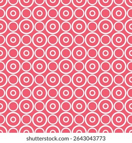 Vector seamless pattern with small white polka dots on a pastel pink background. For cards, albums, backgrounds, arts, crafts, fabrics, decorating or scrapbooks.