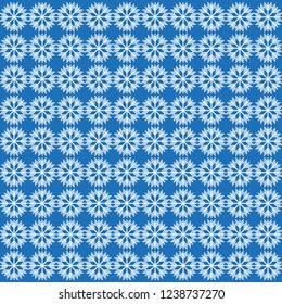 Vector seamless pattern with snowflakes. Winter background. eps 10