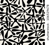 vector seamless pattern with spots