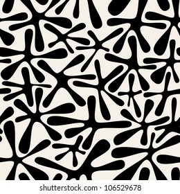 vector seamless pattern with spots