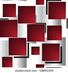 Vector seamless pattern. Squares.Eps10.