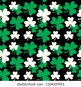 Vector seamless pattern "St. Patrick's Day"