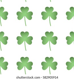 Vector seamless pattern for St Patrick's Day