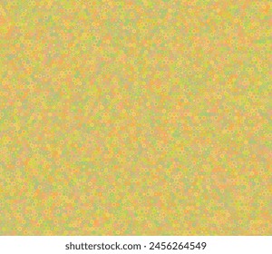 Vector seamless pattern. Stacked hexagon bold mosaic cell. Small hexagon shapes. Multiple tones color palette. Seamless pattern. Tileable vector illustration.