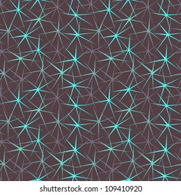 Vector seamless pattern. Star background. Sparkling endless texture