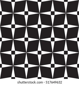 Vector seamless pattern. Starry monochrome background. Random stylish texture.