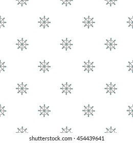 Vector seamless pattern with steering wheels. Sea travel touristic background. For fabric, greeting cards, travel brochures, souvenir production, wallpaper, surface textures, scrapbooking.