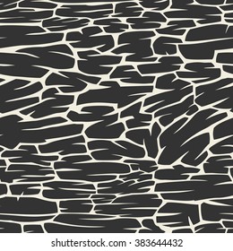 Vector seamless pattern. Stones texture.