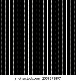 Vector seamless pattern. Striped rough abstract background. Minimalistic monochrome texture. Can be used as swatch for illustrator.
