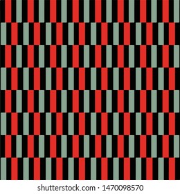 Vector seamless pattern with stripes. Design fo print on fabric.