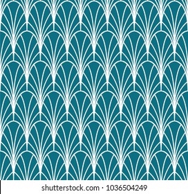 Vector Seamless pattern. Stylish abstract art deco texture.