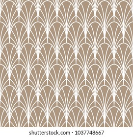 Vector Seamless pattern. Stylish abstract art deco texture.