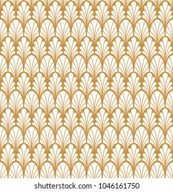 Vector Seamless pattern. Stylish abstract art deco texture.