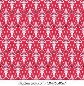 Vector Seamless pattern. Stylish abstract art deco texture.