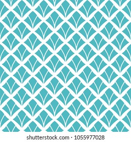 Vector Seamless pattern. Stylish abstract art deco texture.