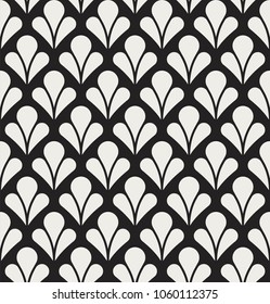 Vector Seamless pattern. Stylish abstract art deco texture.
