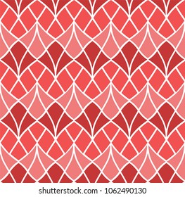 Vector Seamless pattern. Stylish abstract art deco texture.