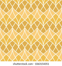 Vector Seamless pattern. Stylish abstract art deco texture.