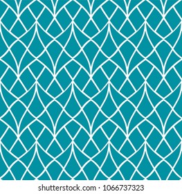 Vector Seamless pattern. Stylish abstract art deco texture.