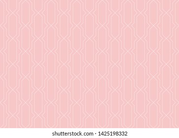 Vector Seamless pattern. Stylish abstract art deco texture.