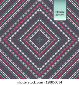 Vector seamless pattern. Stylish background.