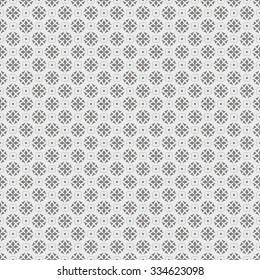 Vector seamless pattern. Stylish elegant texture with ornamental shapes. Pattern can be used as a background, wallpaper, wrapper, page fill, element of ornate decoration