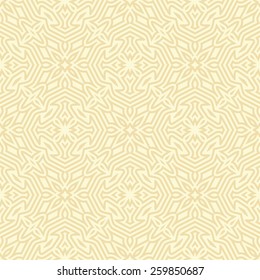 Vector seamless pattern. Stylish fabric print with abstract light motif.