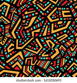 Vector seamless pattern. Stylish geometric texture. Abstract ornament.