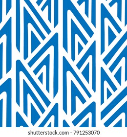 Vector seamless pattern. Stylish geometric texture. Abstract ornament.