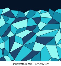 Vector seamless pattern. Stylish mosaic texture. Linear background with structure of mesh Contemporary graphic design.