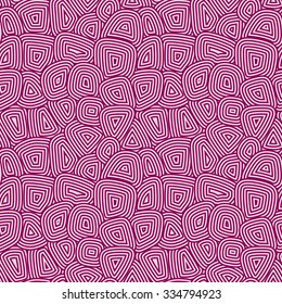 Vector seamless pattern. Stylish mosaic texture. Hand drawn linear background with structure of mesh leaf veins. Can be used for wallpaper, pattern fills, web page background,surface textures. Doodle.