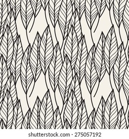 Vector seamless pattern. Stylish repeating texture. Repeating  floral texture
