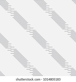 Vector seamless pattern. Stylish texture with figures from short lines. Geometric pattern.